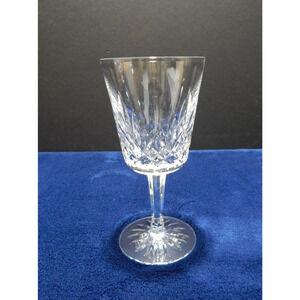 Vintage Waterford Crystal Large Wine Claret Lismore pattern Mint Condition